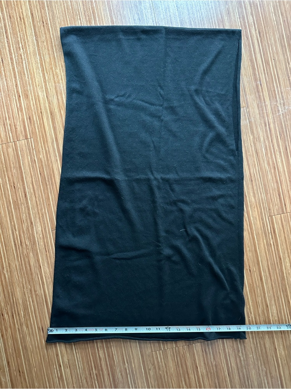 Black Women's Cashmere Scarf Wrap Poncho, great condition